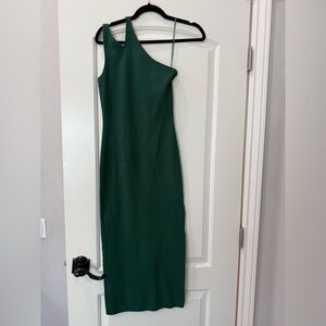 Petal & Pup Forest Green Knitwear Dress